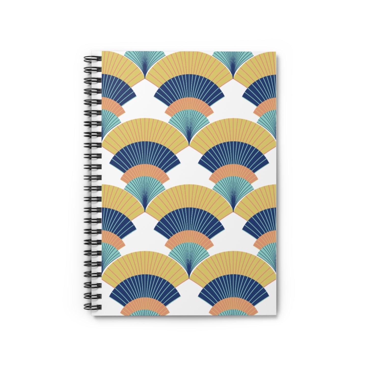 Fan Spiral Notebook - Ruled Line