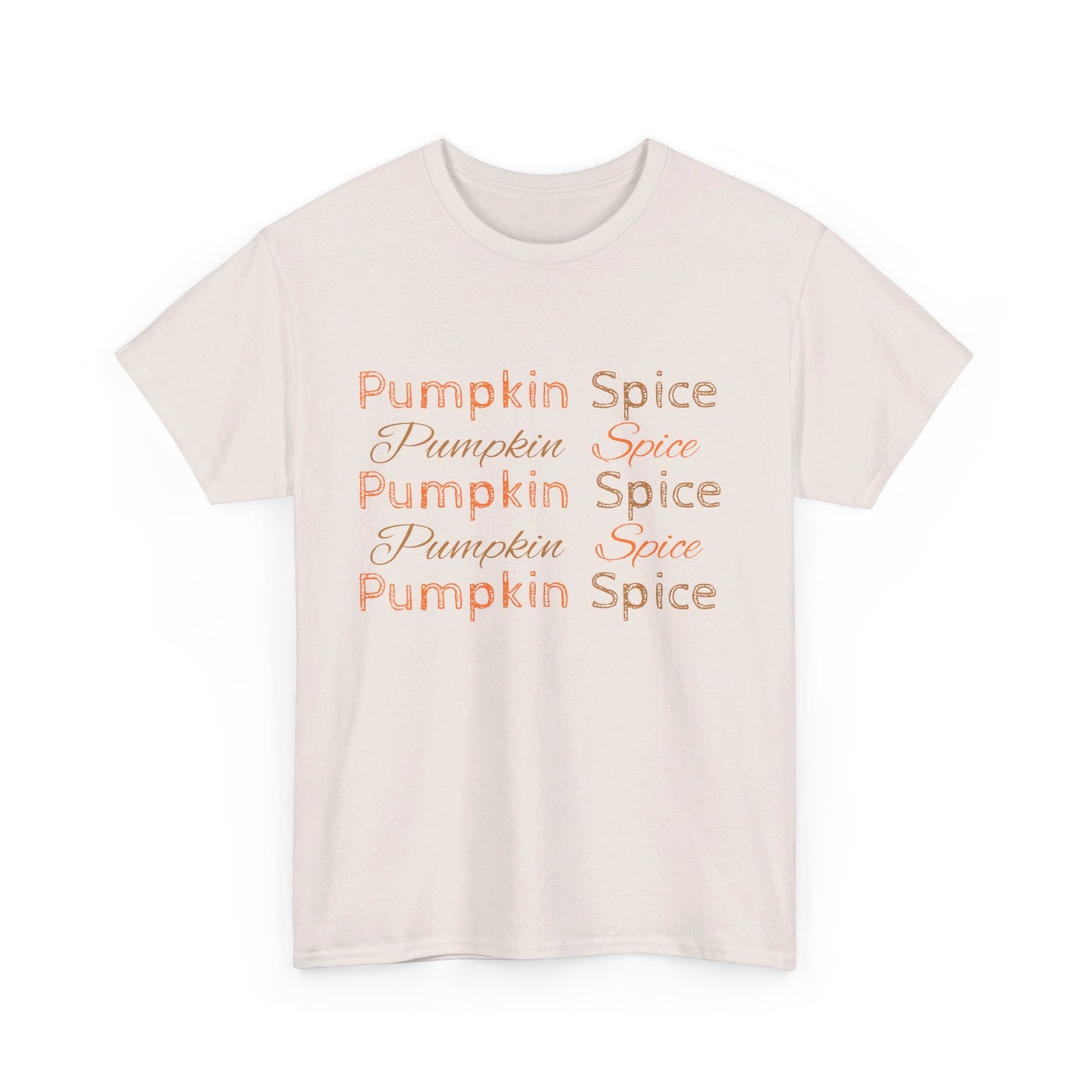 Pumpkin Spice Unisex Heavy Cotton Tee