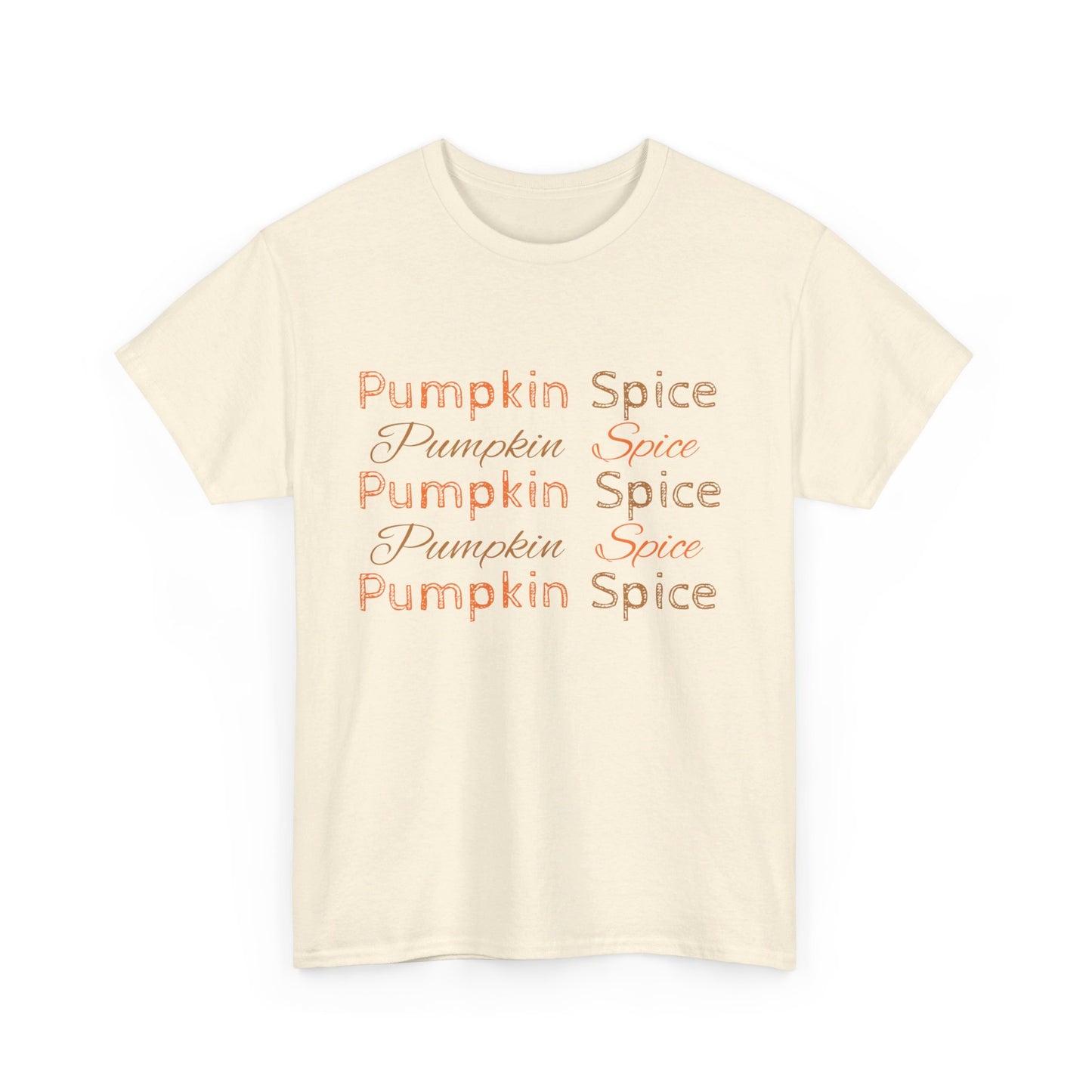 Pumpkin Spice Unisex Heavy Cotton Tee