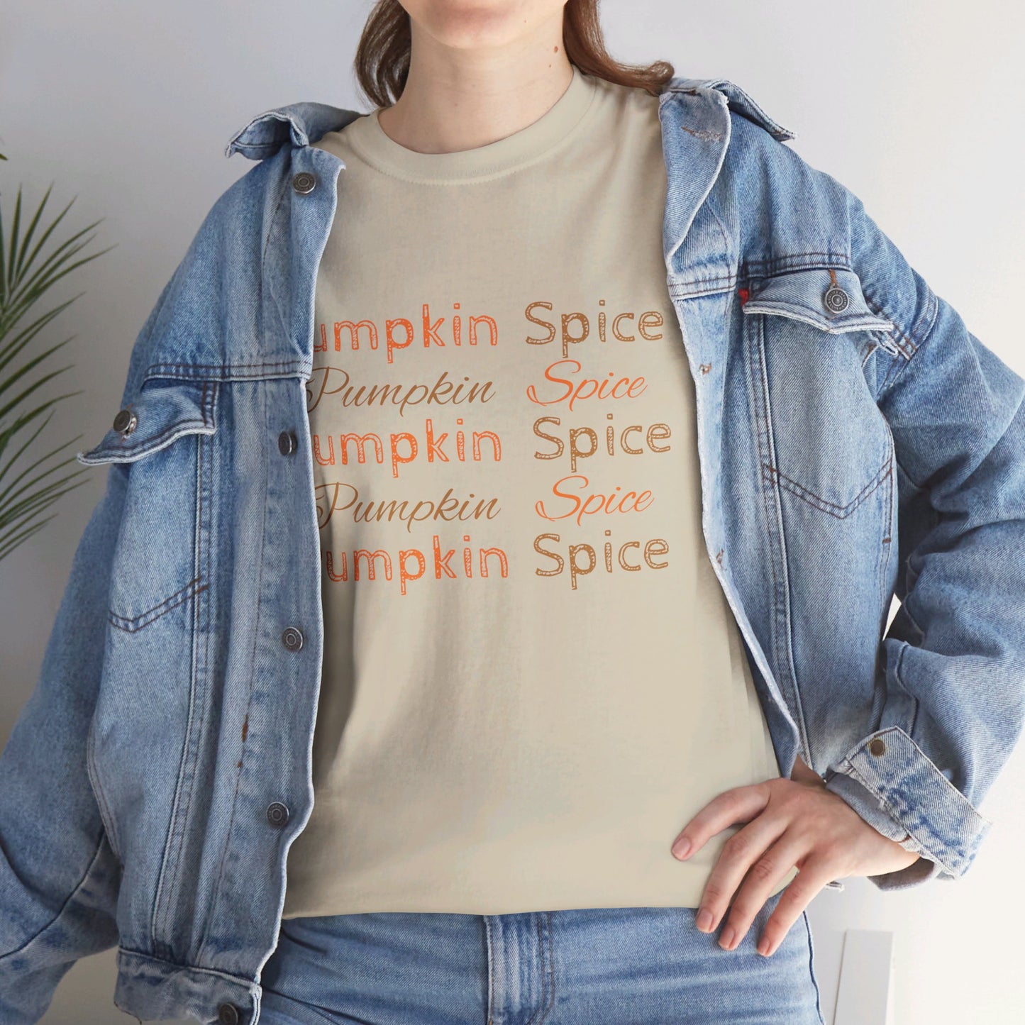 Pumpkin Spice Unisex Heavy Cotton Tee