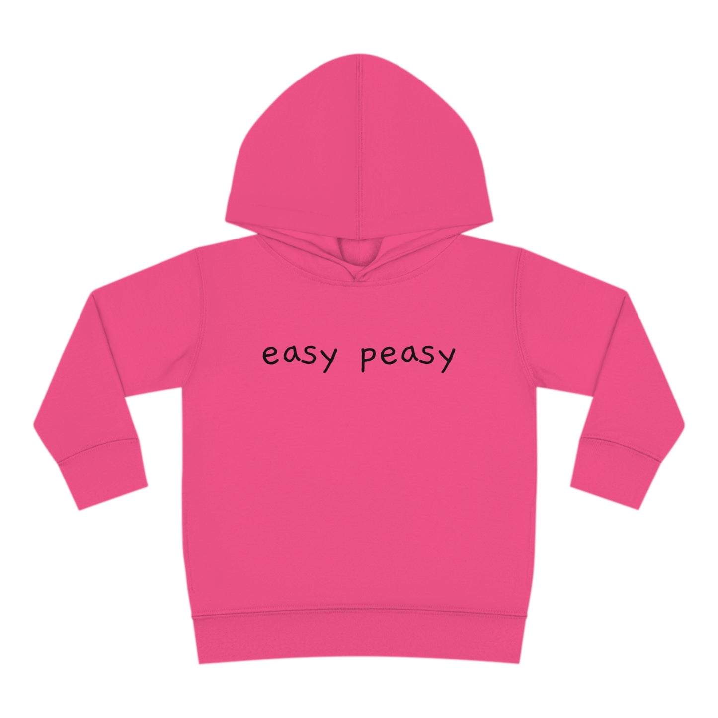 Easy Peasy Lemon Squeezy Toddler Pullover Fleece Hoodie