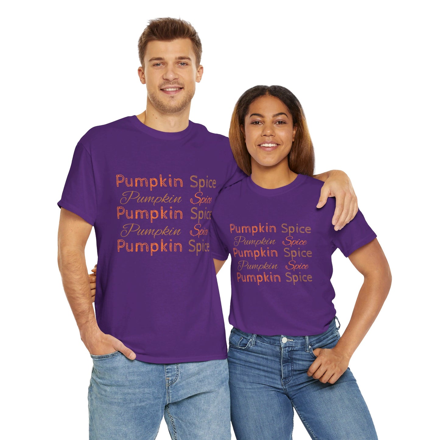 Pumpkin Spice Unisex Heavy Cotton Tee