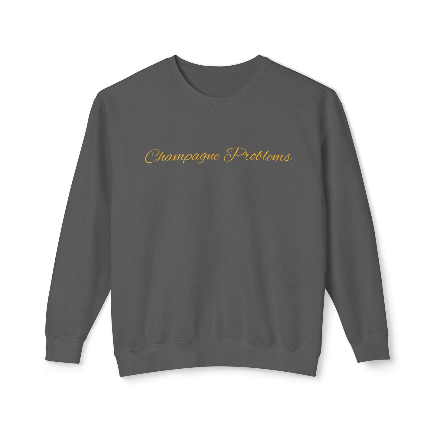 Champagne Problems Unisex Lightweight Crewneck Sweatshirt