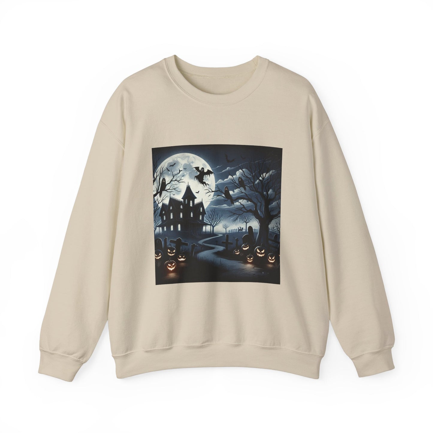 Spooky Night Unisex Crewneck Sweatshirt