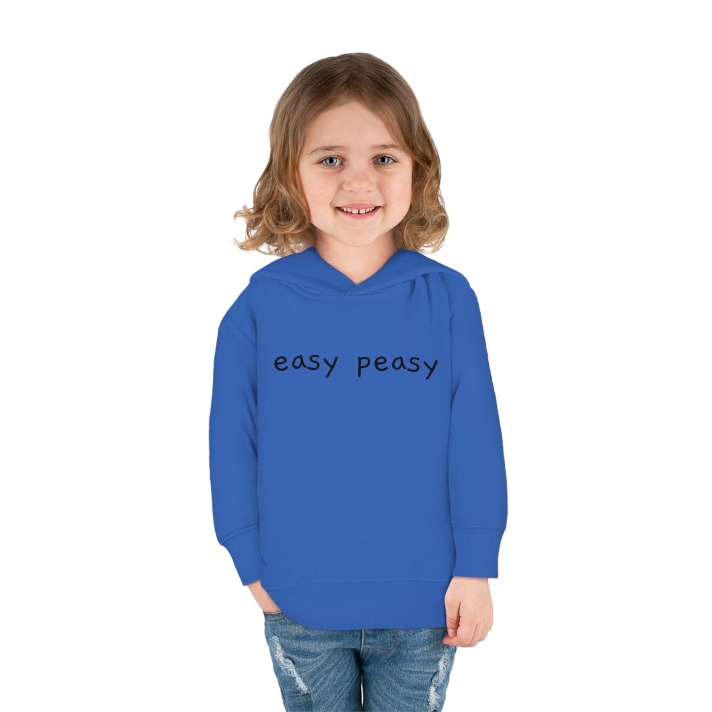 Easy Peasy Lemon Squeezy Toddler Pullover Fleece Hoodie