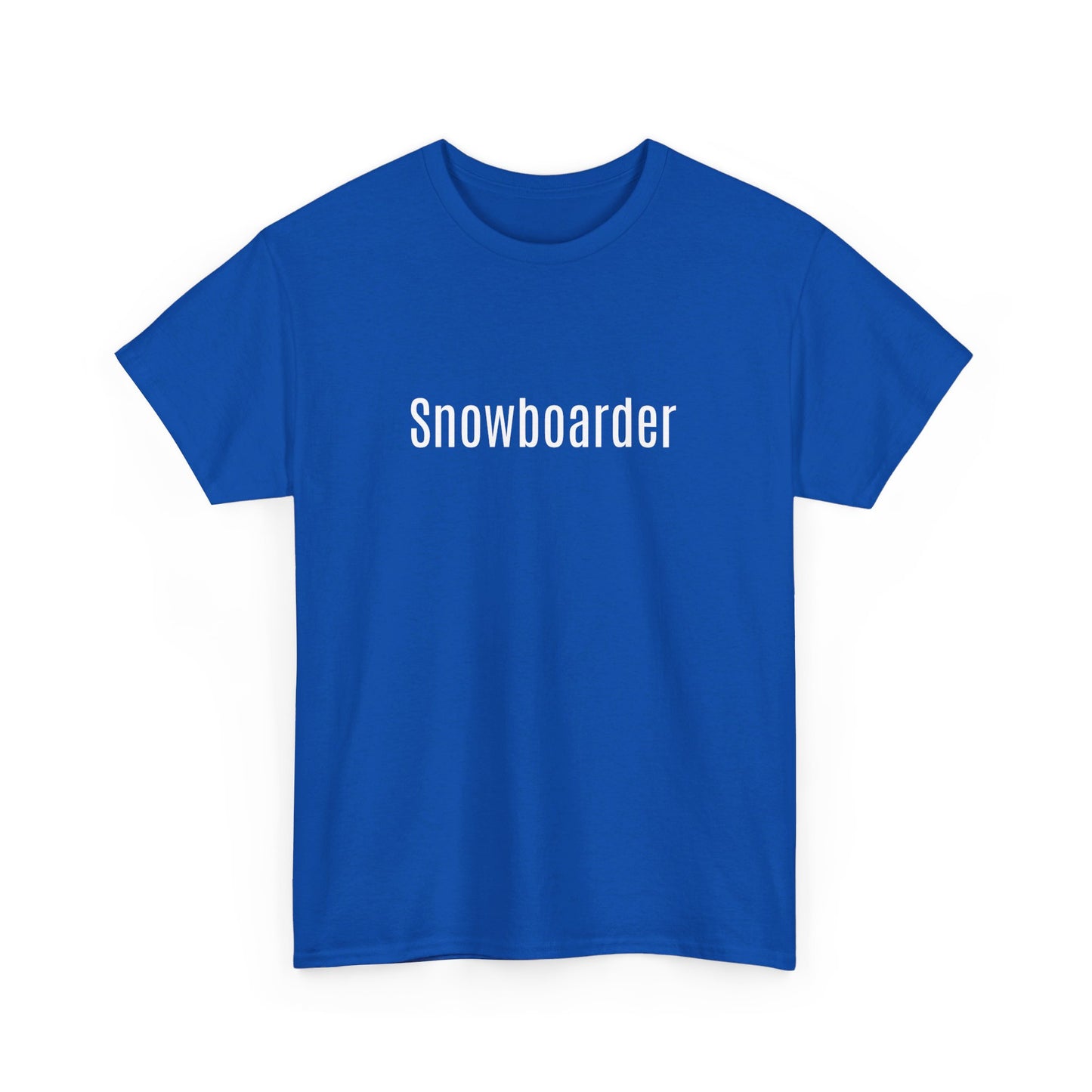 Snowboarder Unisex Heavy Cotton Tee