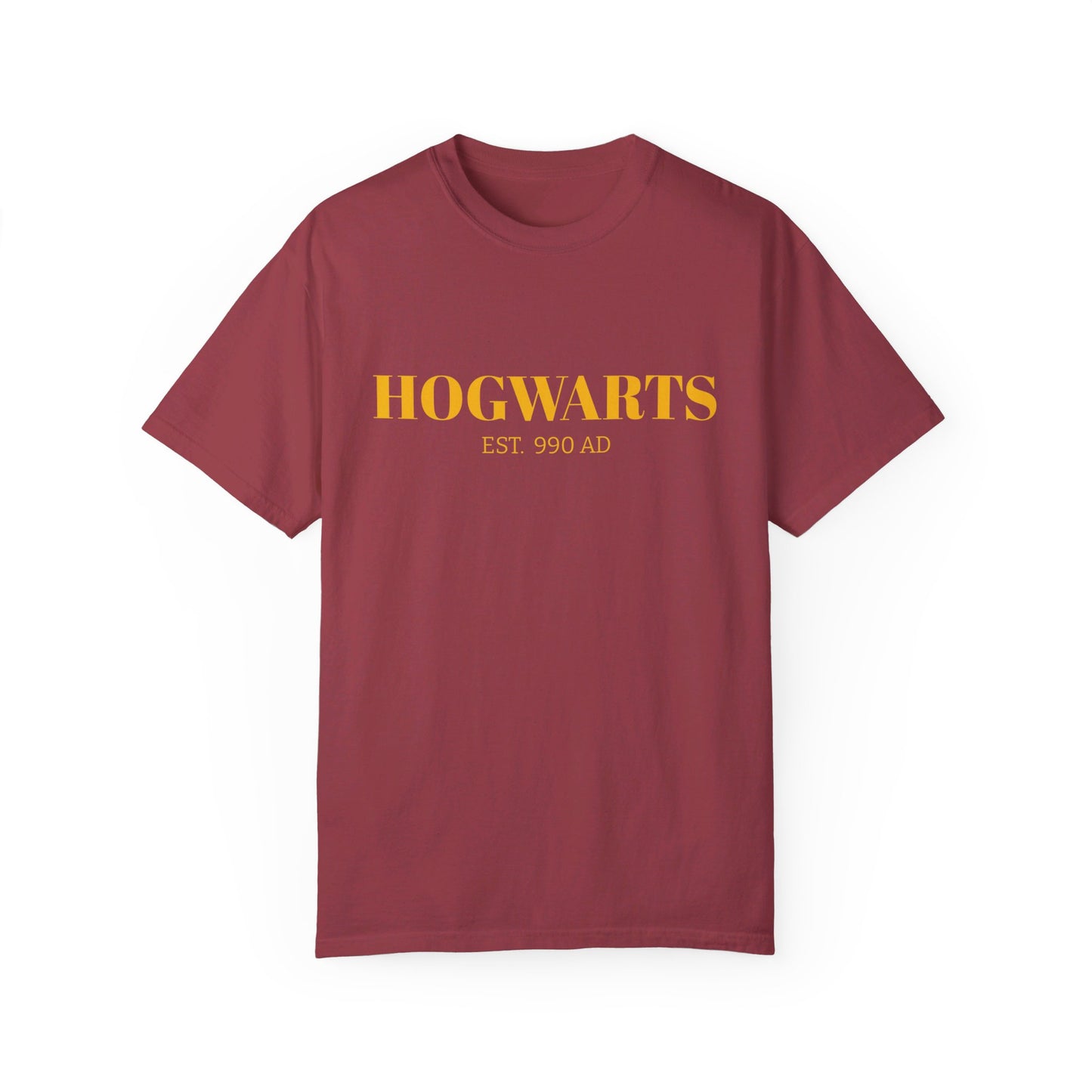 Hogwarts Est. 990 AD Unisex Garment-Dyed T-shirt