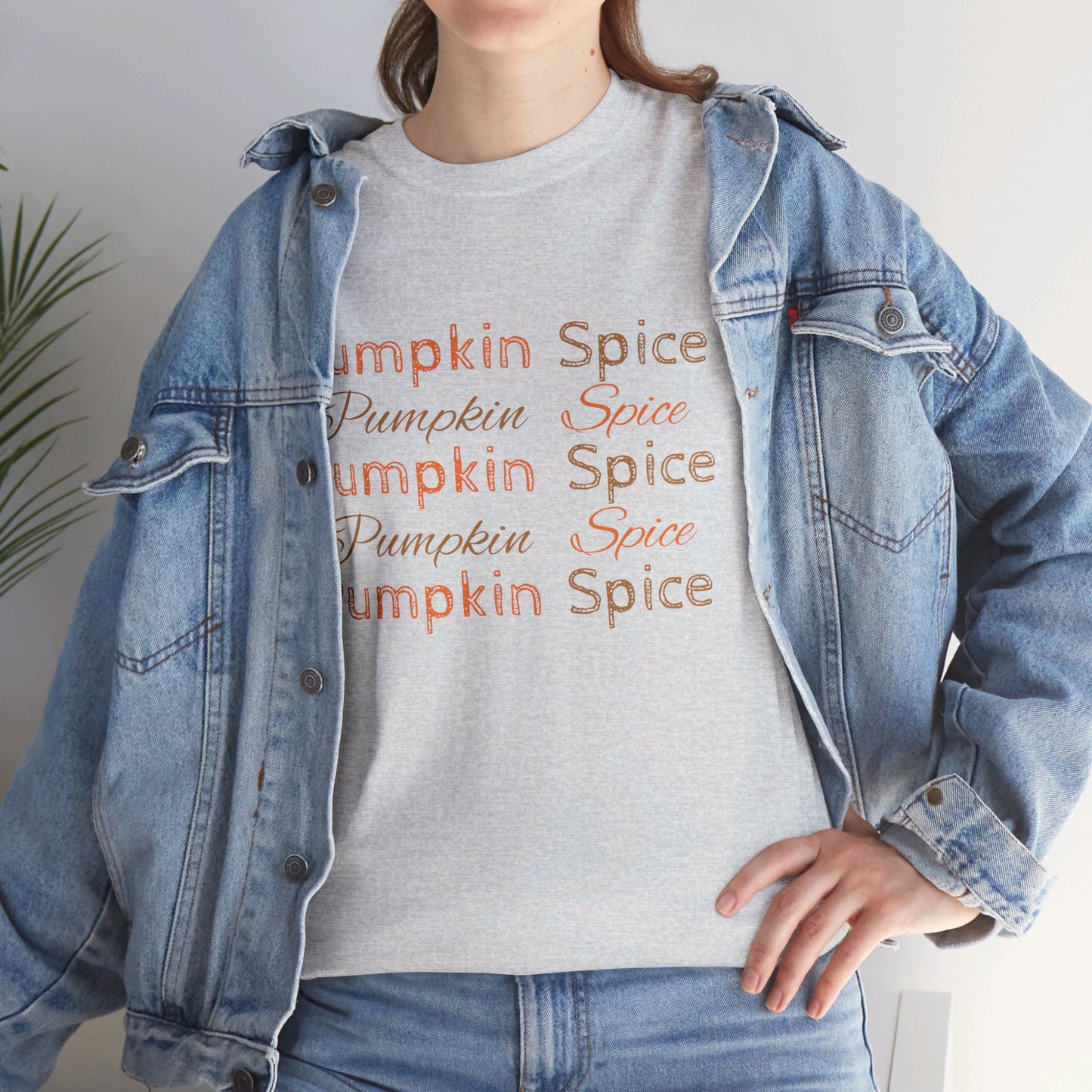 Pumpkin Spice Unisex Heavy Cotton Tee