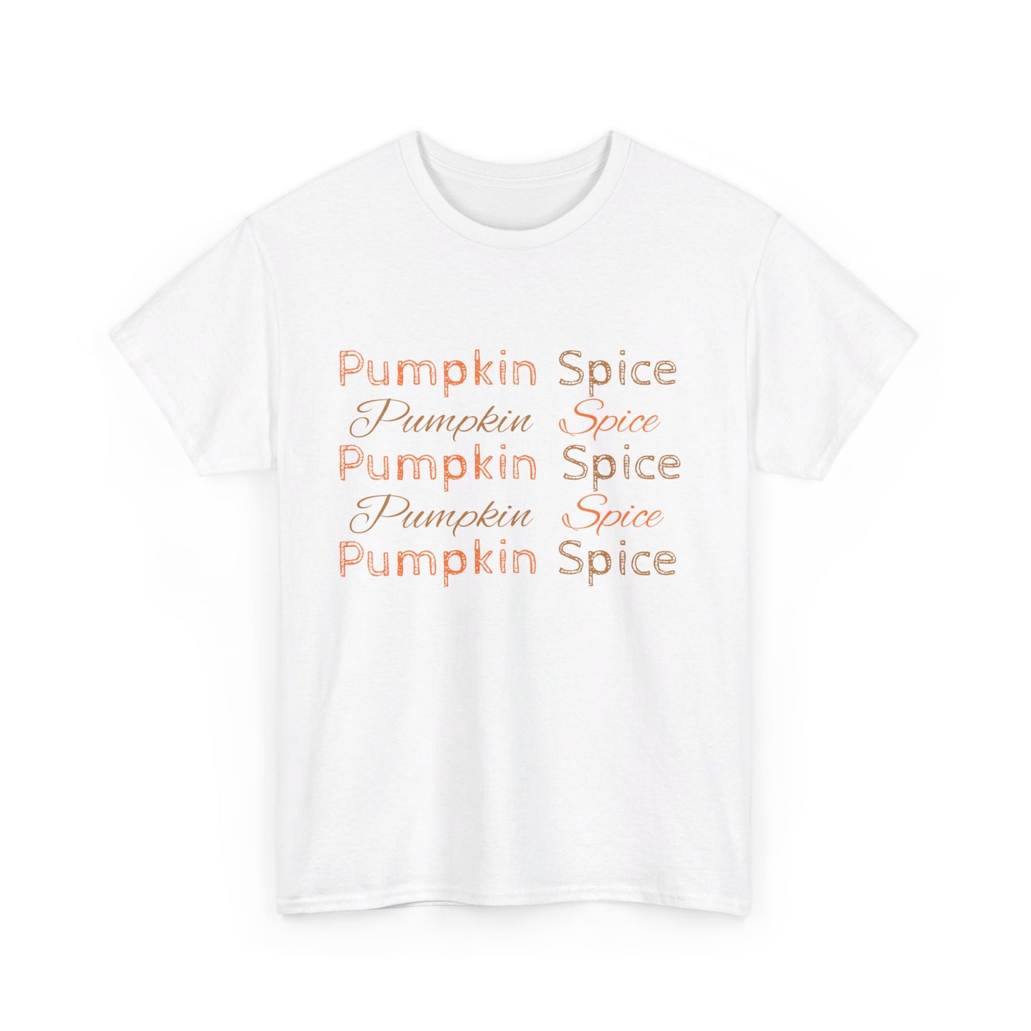 Pumpkin Spice Unisex Heavy Cotton Tee