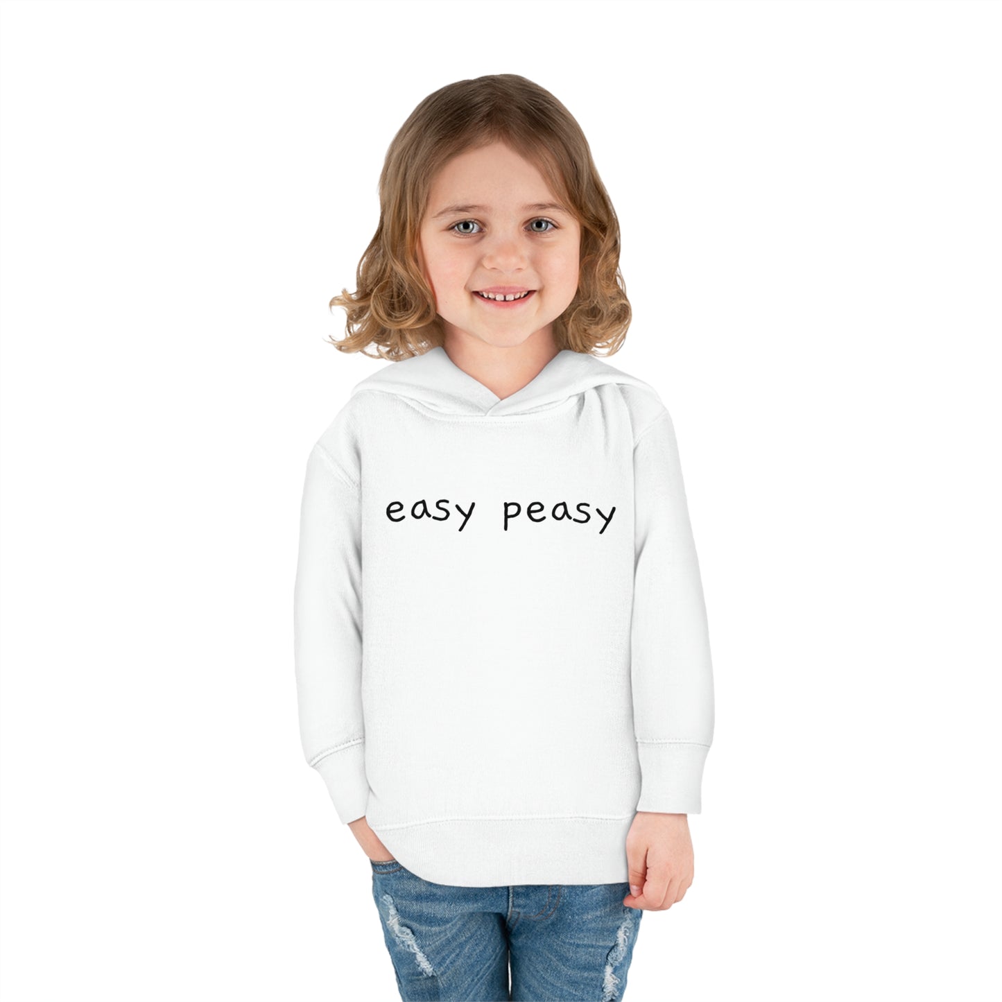 Easy Peasy Lemon Squeezy Toddler Pullover Fleece Hoodie