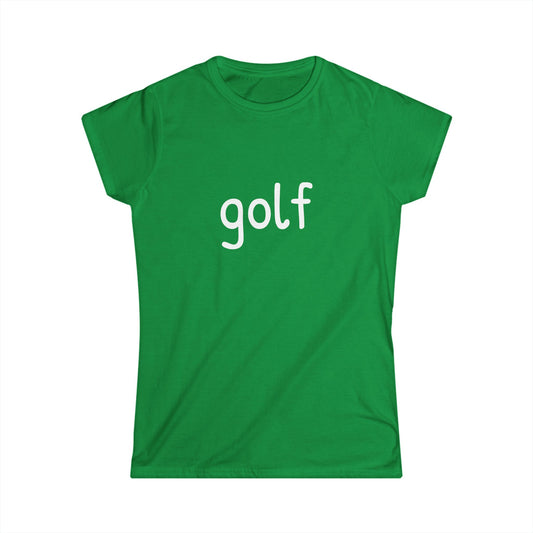 Golf - Women's Softstyle Tee