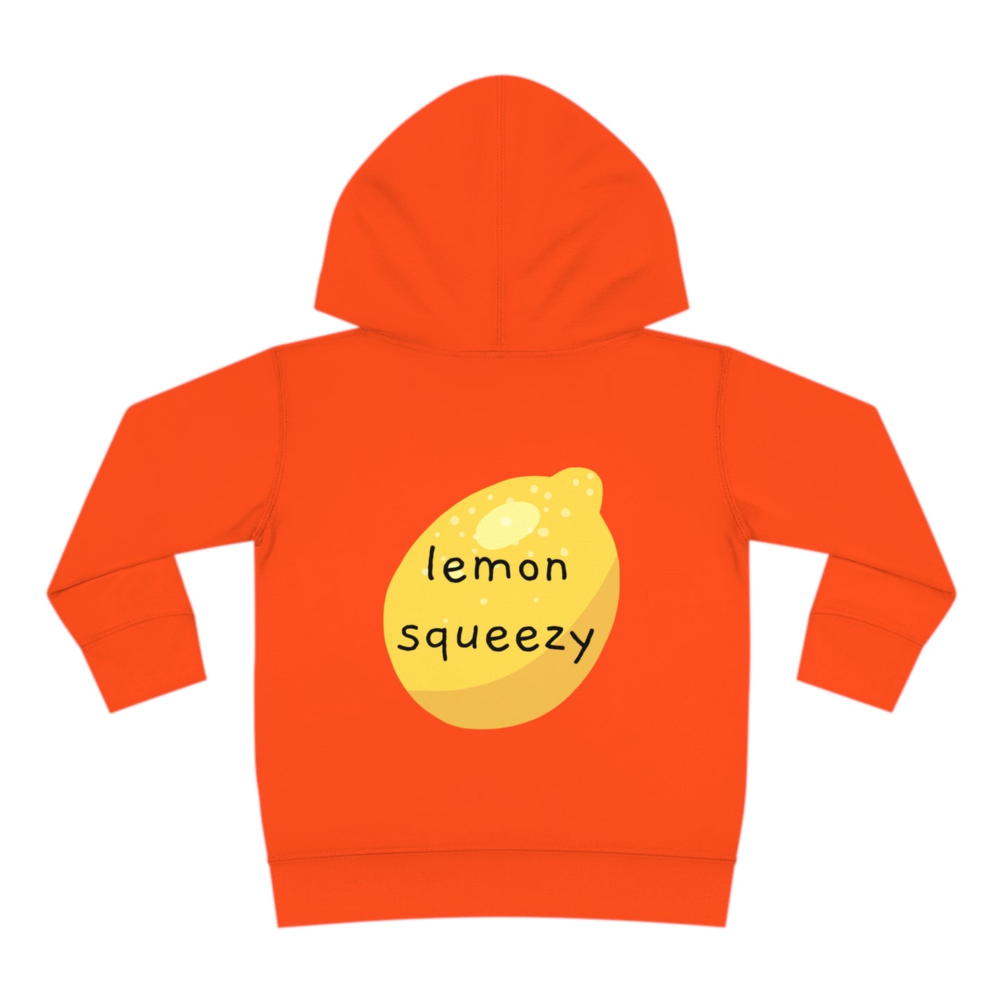 Easy Peasy Lemon Squeezy Toddler Pullover Fleece Hoodie