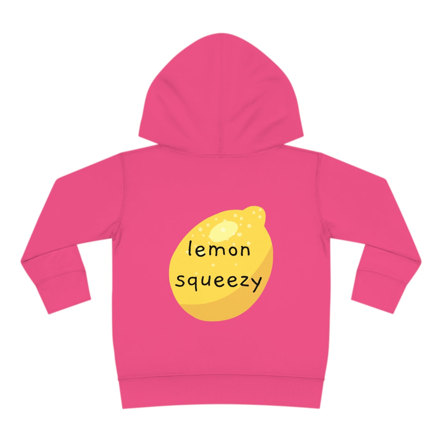 Easy Peasy Lemon Squeezy Toddler Pullover Fleece Hoodie