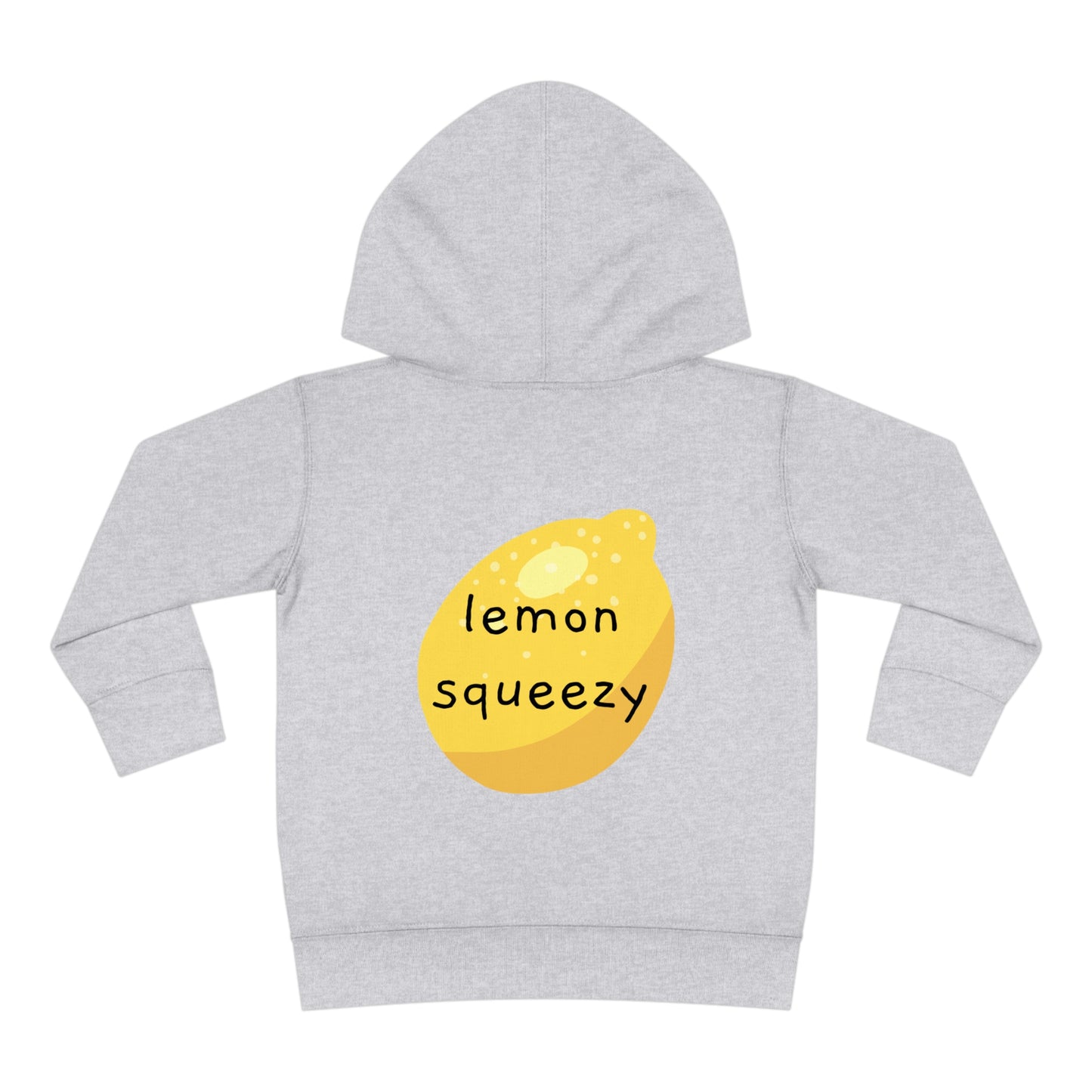 Easy Peasy Lemon Squeezy Toddler Pullover Fleece Hoodie