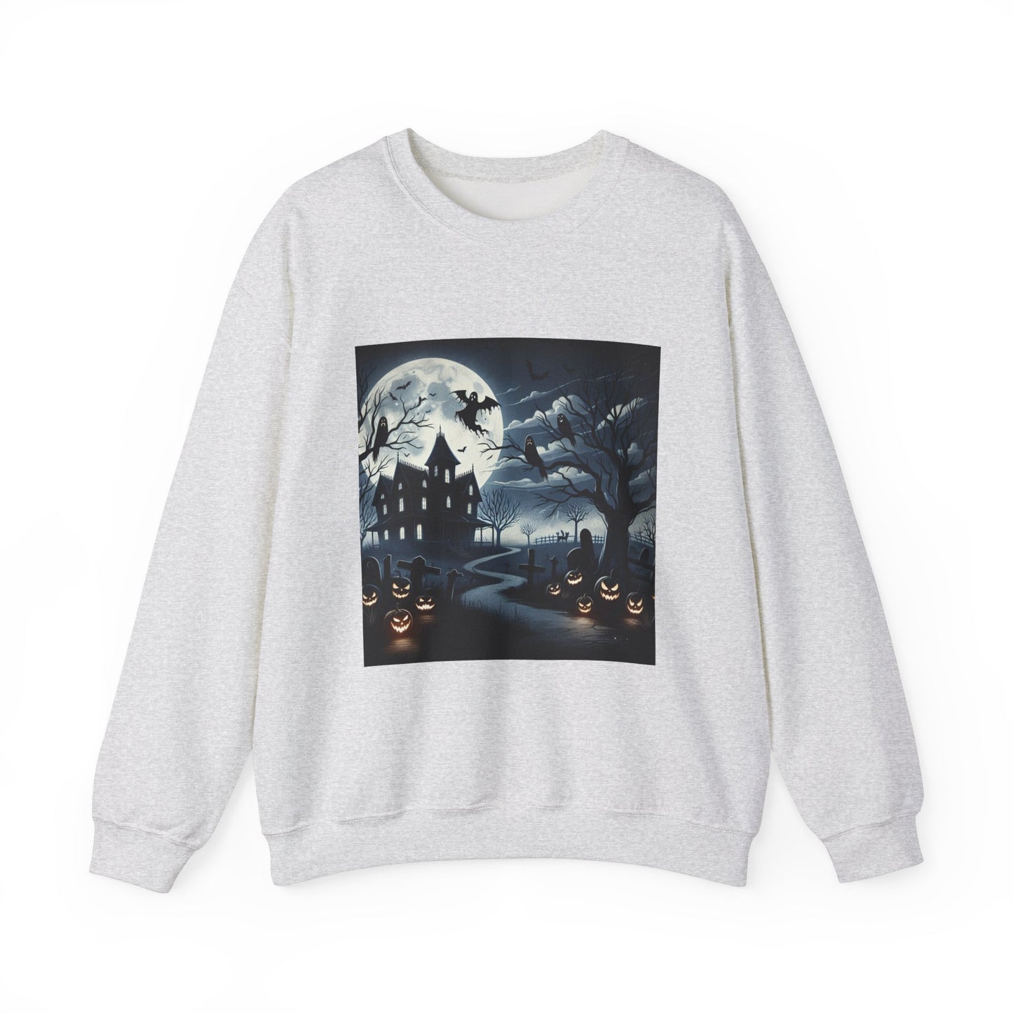 Spooky Night Unisex Crewneck Sweatshirt