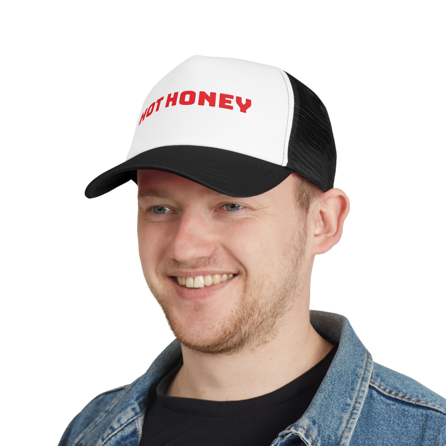 Hot Honey Mesh Cap