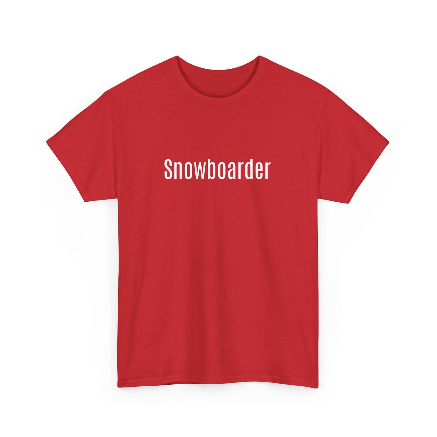 Snowboarder Unisex Heavy Cotton Tee