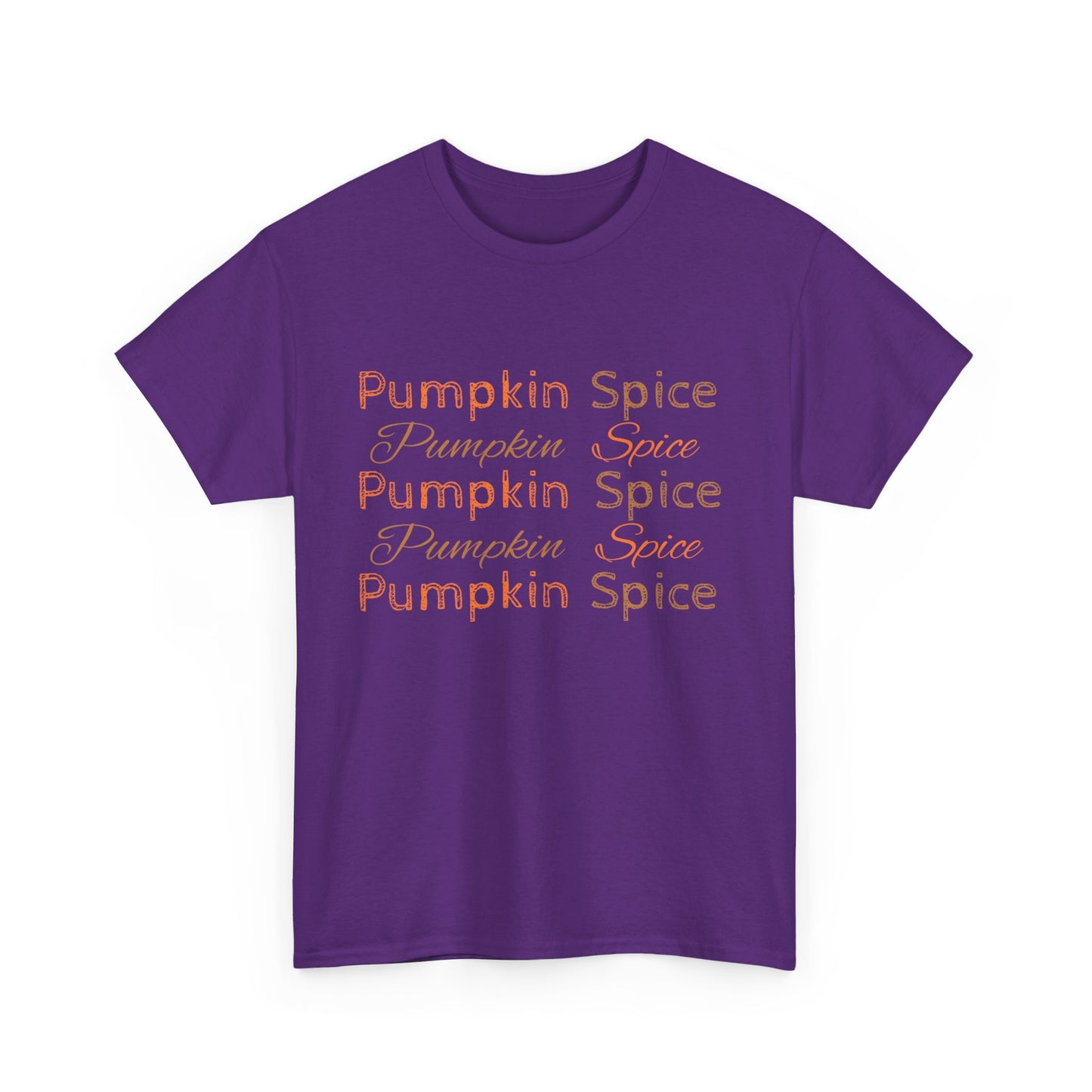 Pumpkin Spice Unisex Heavy Cotton Tee