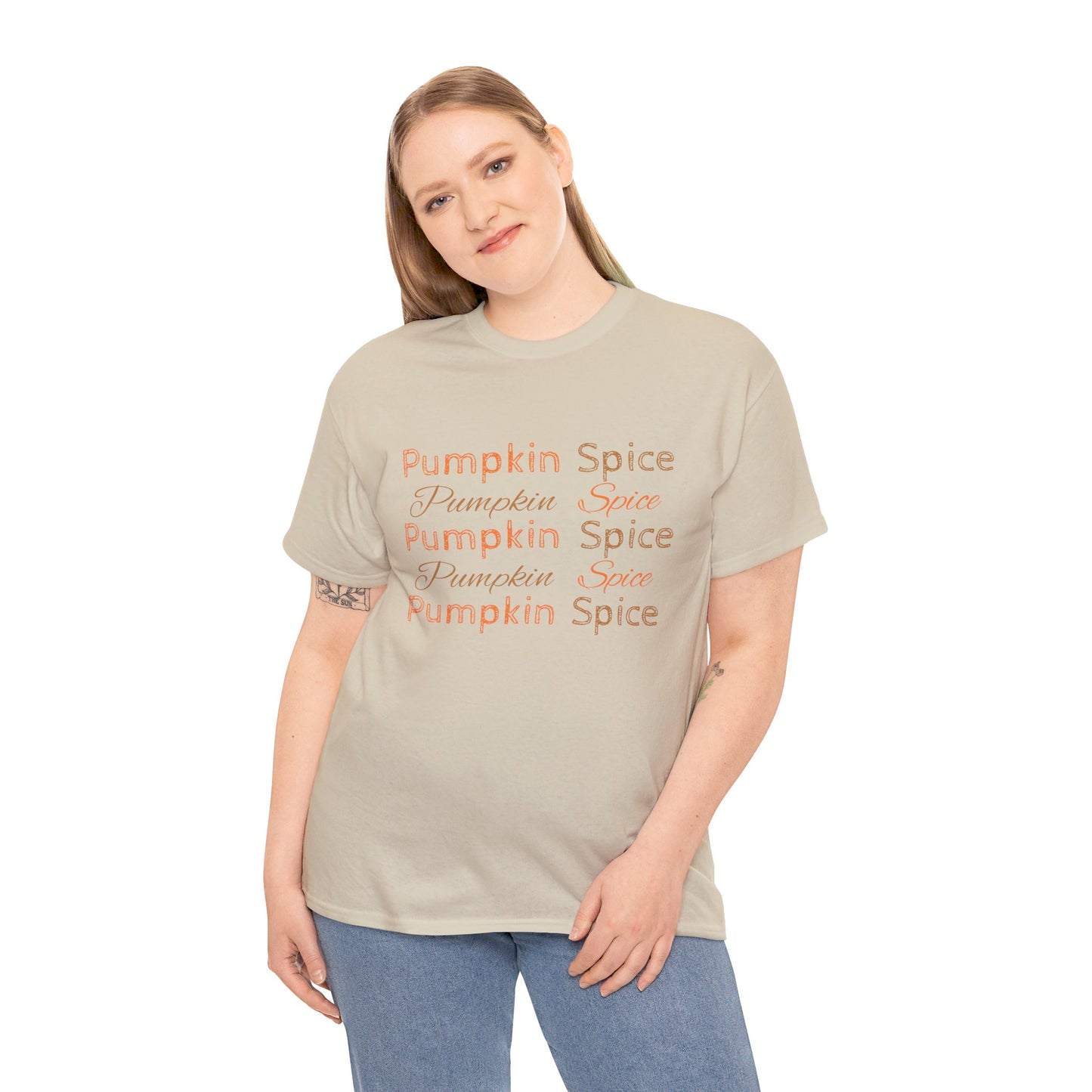 Pumpkin Spice Unisex Heavy Cotton Tee