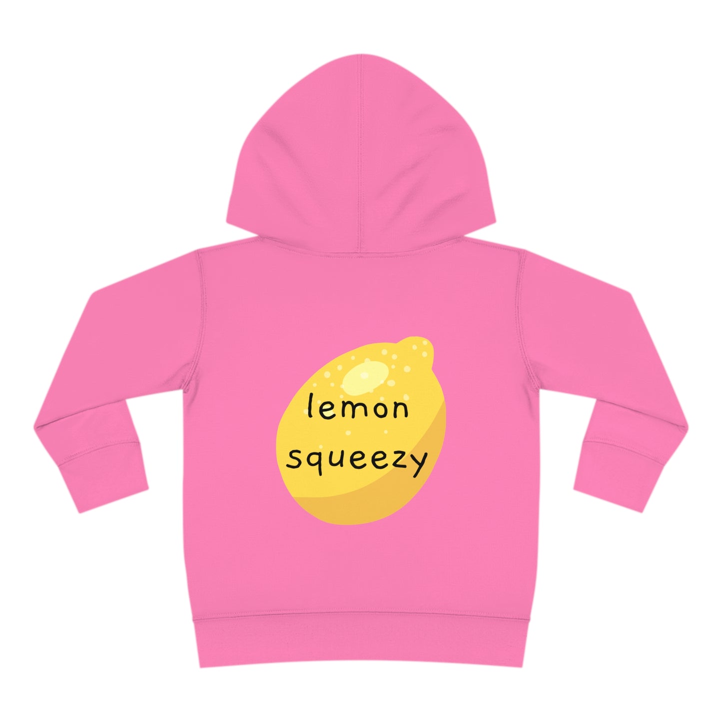 Easy Peasy Lemon Squeezy Toddler Pullover Fleece Hoodie