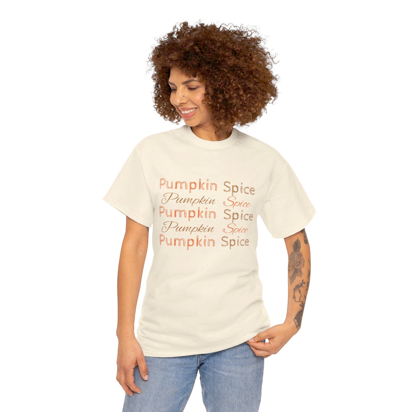 Pumpkin Spice Unisex Heavy Cotton Tee