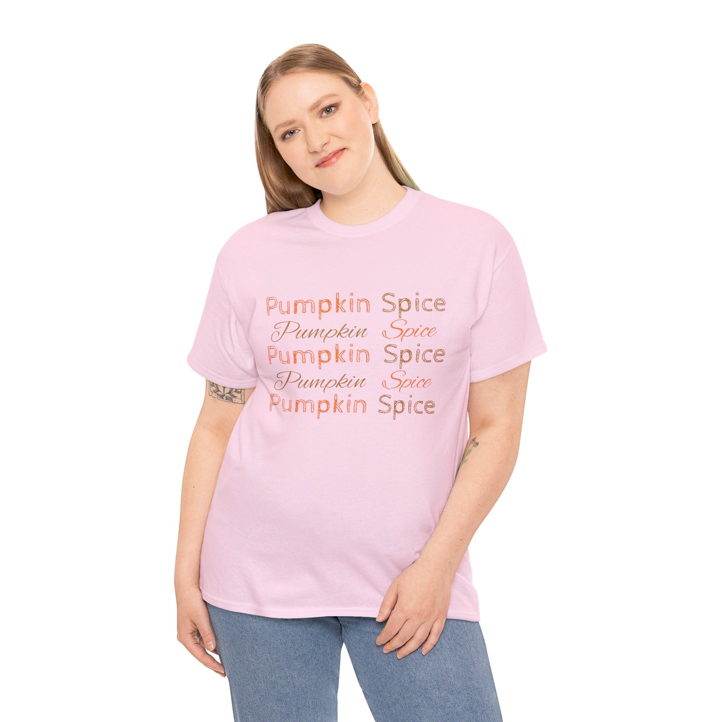 Pumpkin Spice Unisex Heavy Cotton Tee