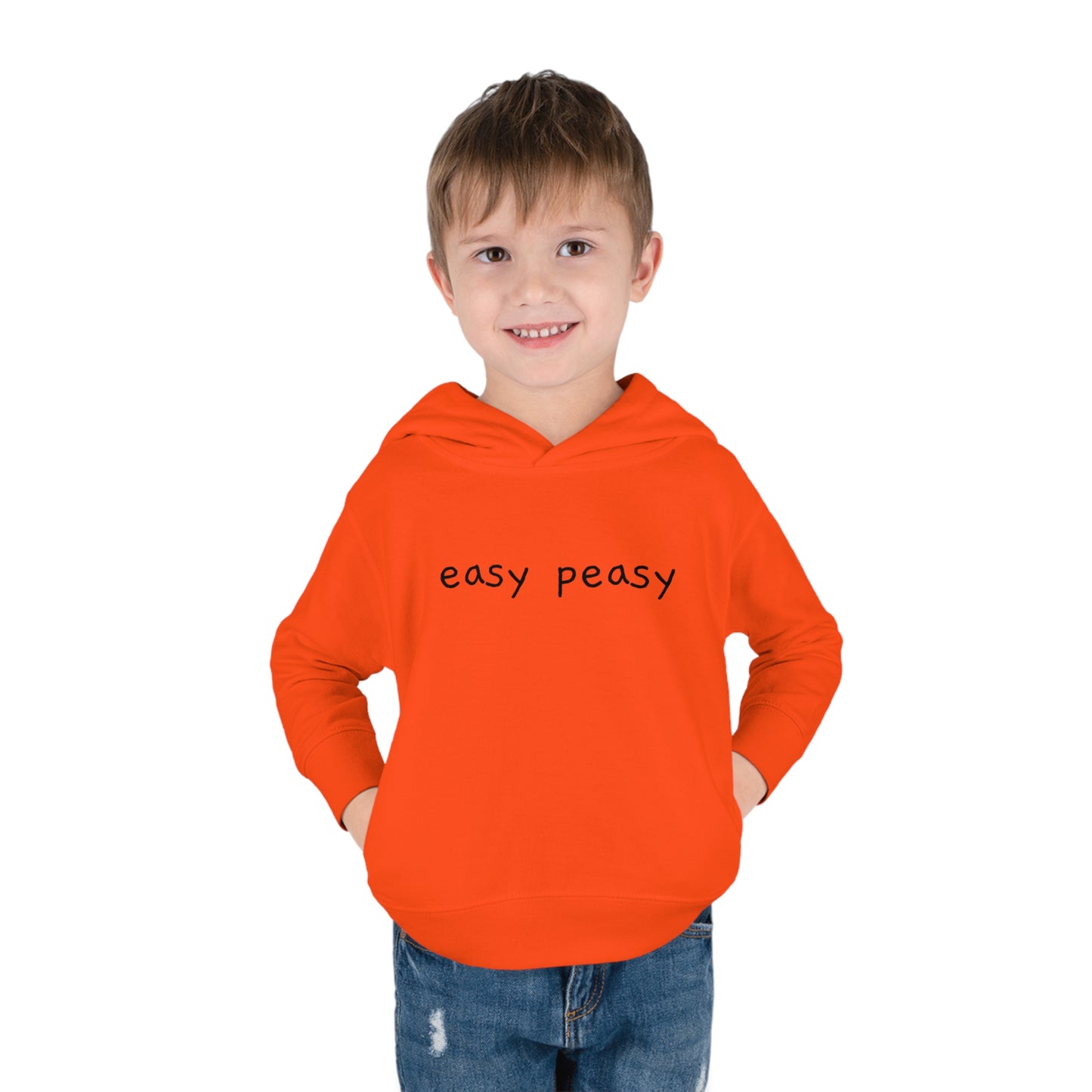 Easy Peasy Lemon Squeezy Toddler Pullover Fleece Hoodie