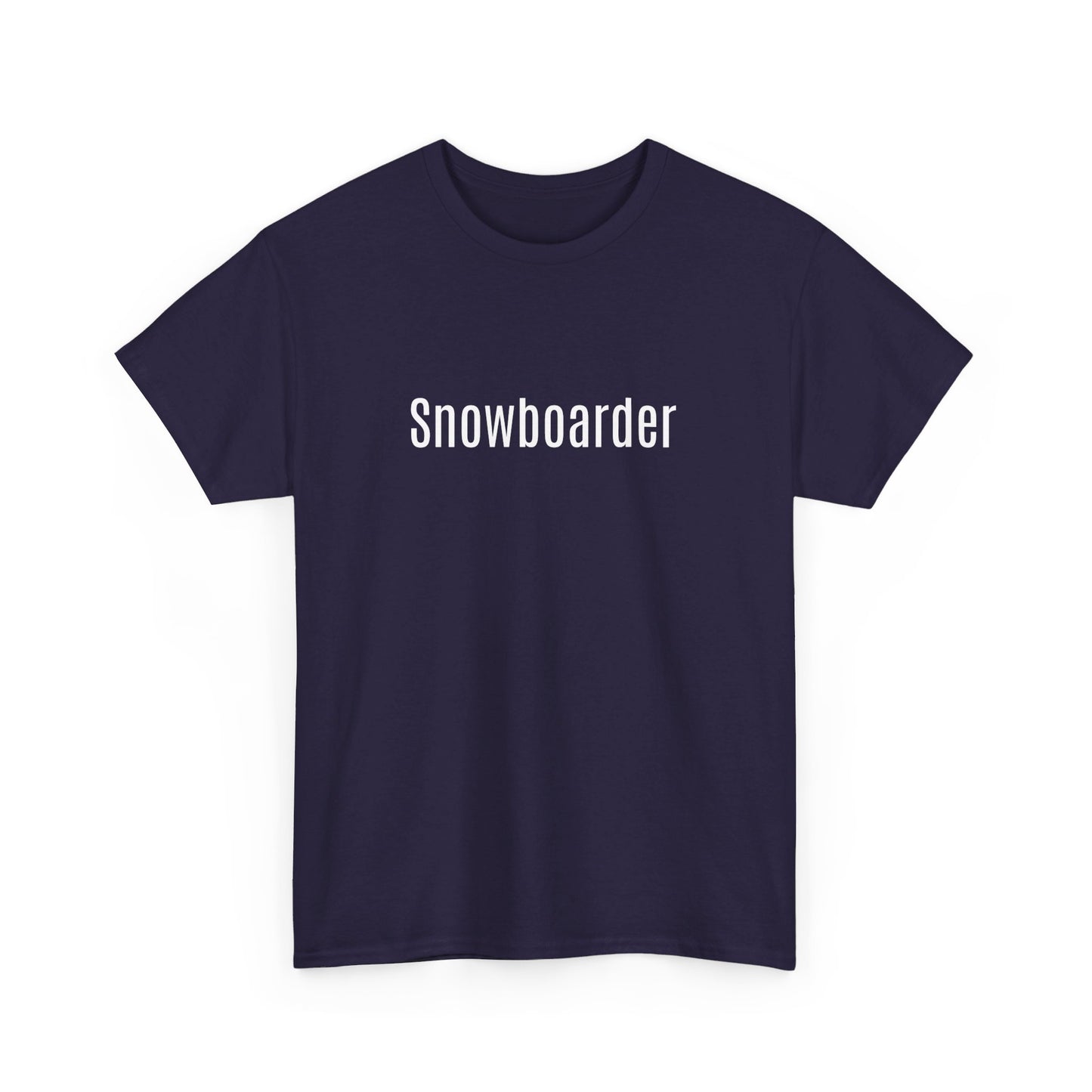 Snowboarder Unisex Heavy Cotton Tee