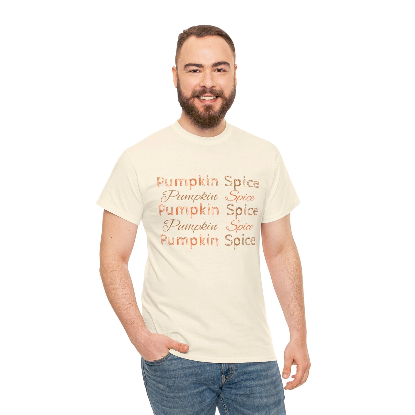 Pumpkin Spice Unisex Heavy Cotton Tee