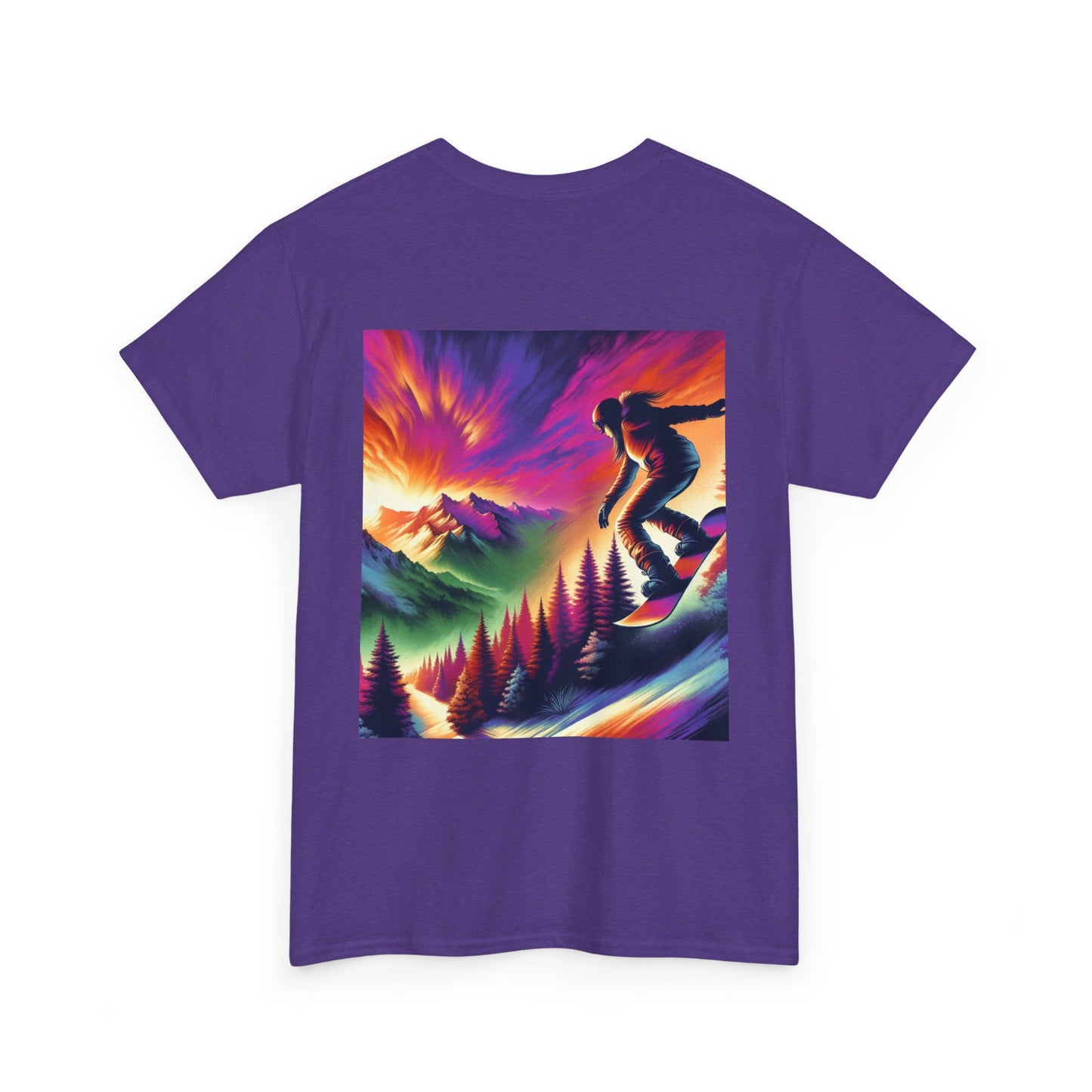 Snowboarder Unisex Heavy Cotton Tee