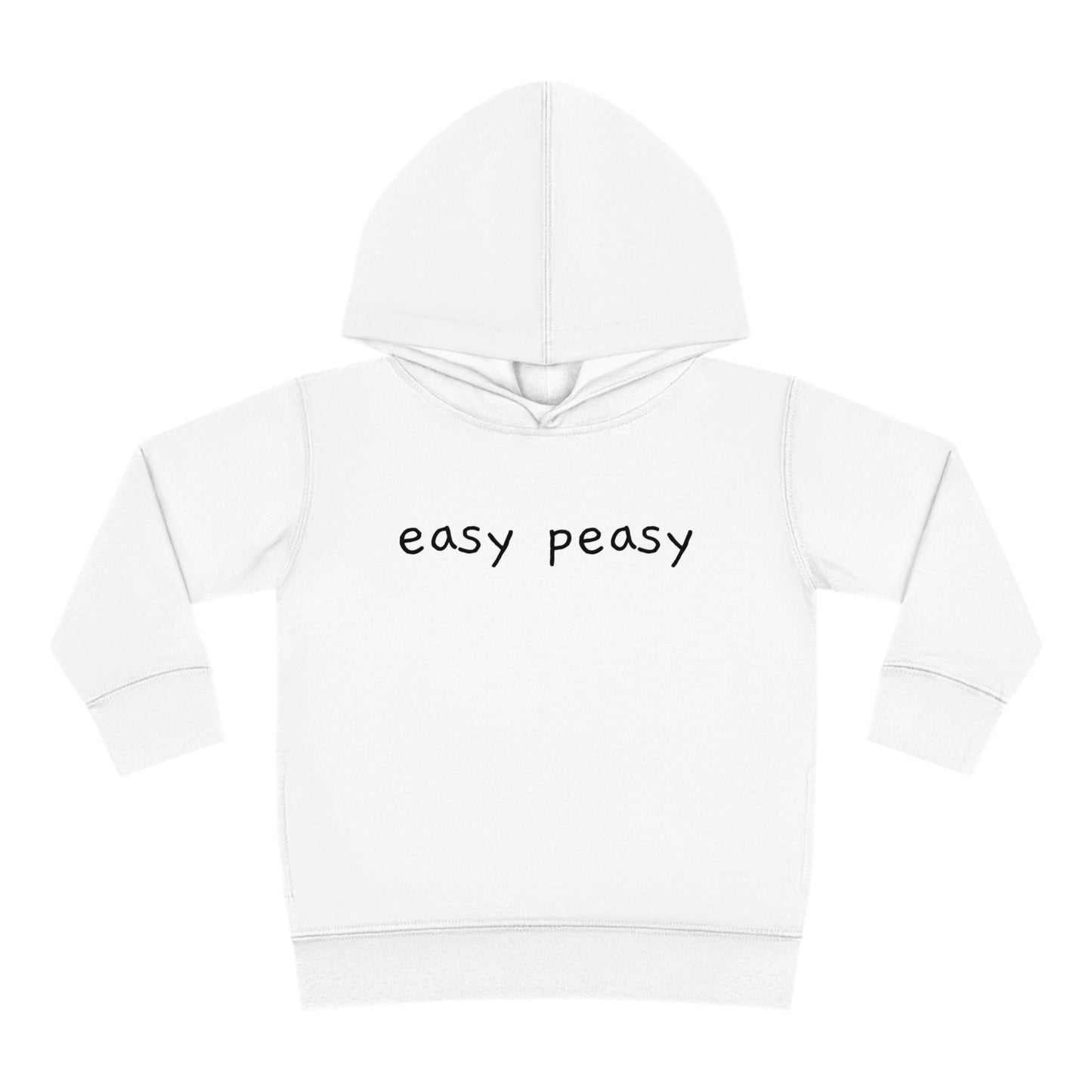 Easy Peasy Lemon Squeezy Toddler Pullover Fleece Hoodie