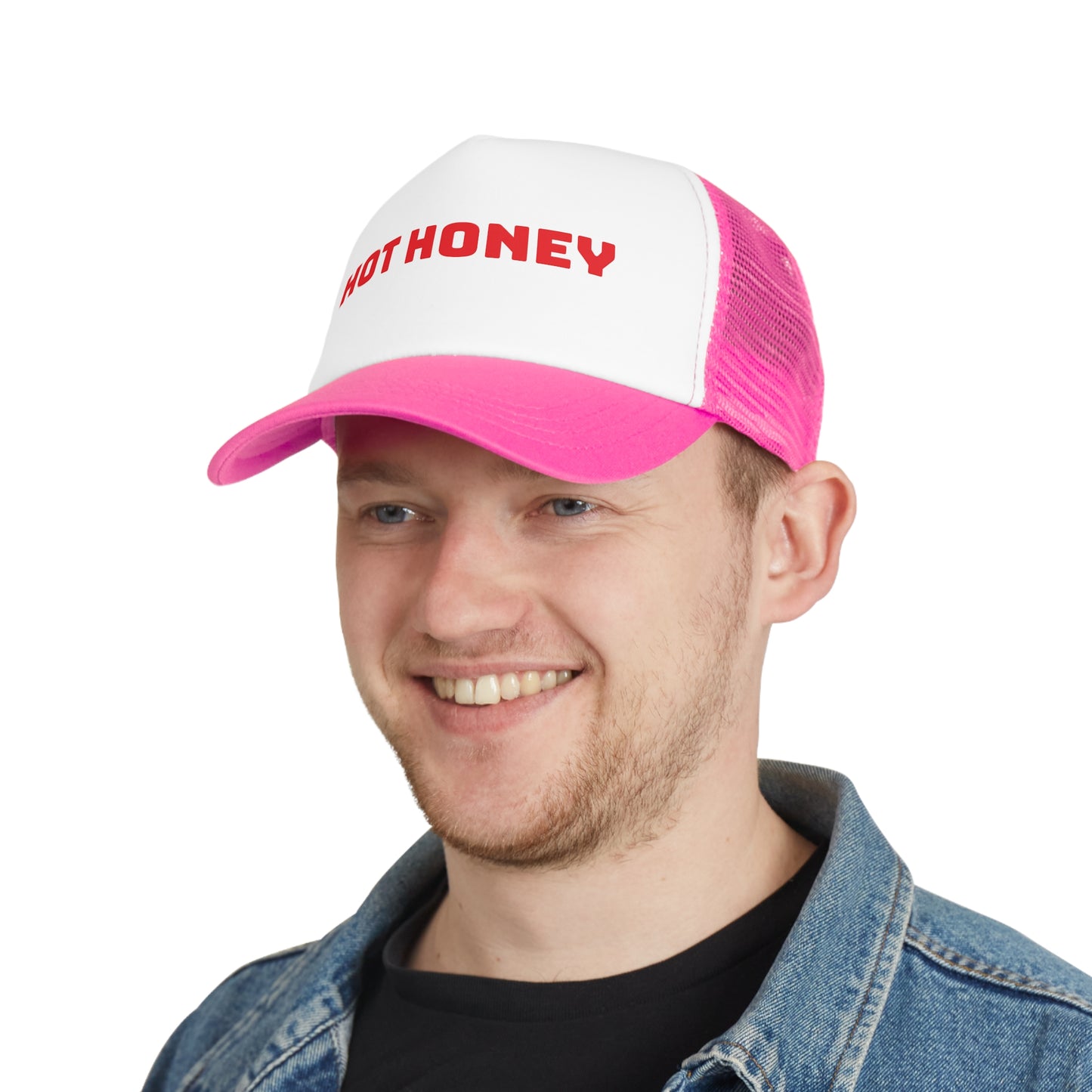 Hot Honey Mesh Cap