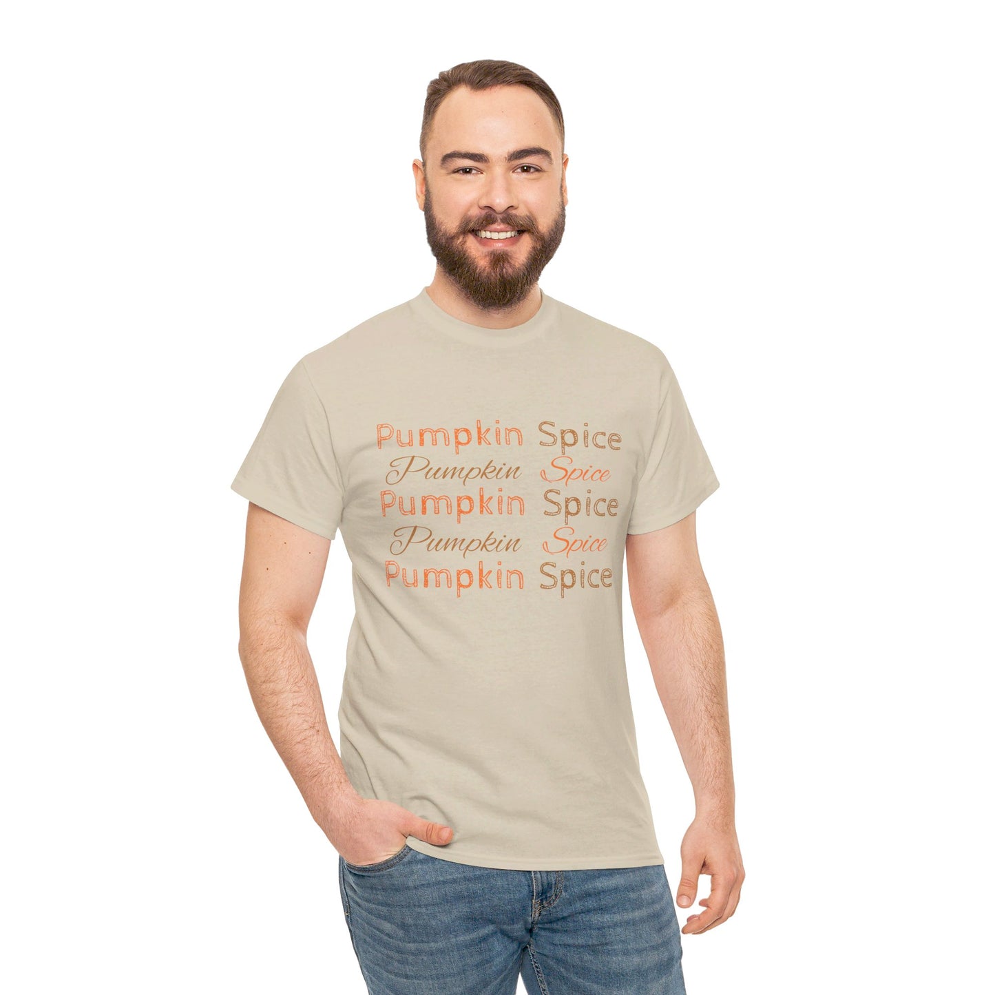 Pumpkin Spice Unisex Heavy Cotton Tee