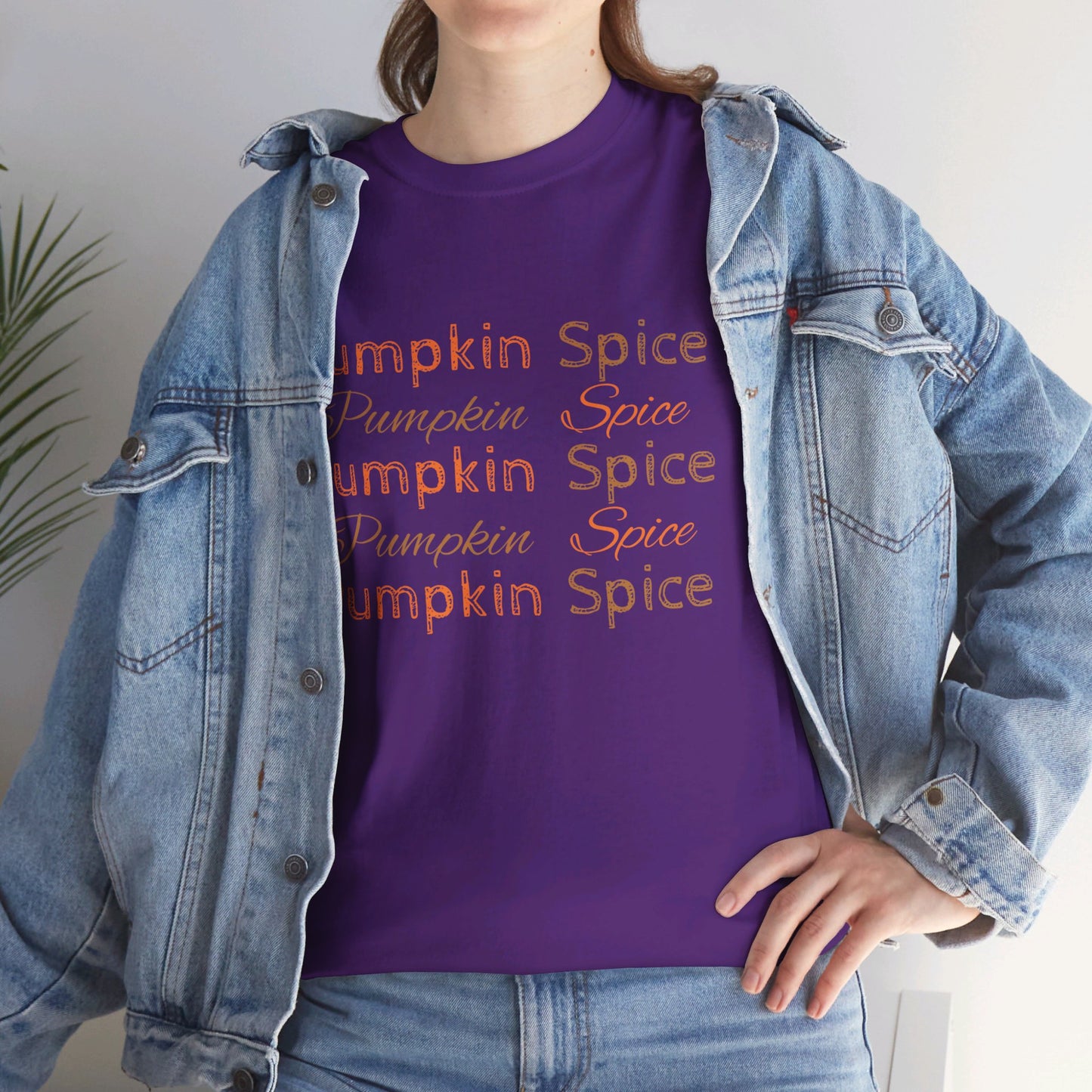 Pumpkin Spice Unisex Heavy Cotton Tee