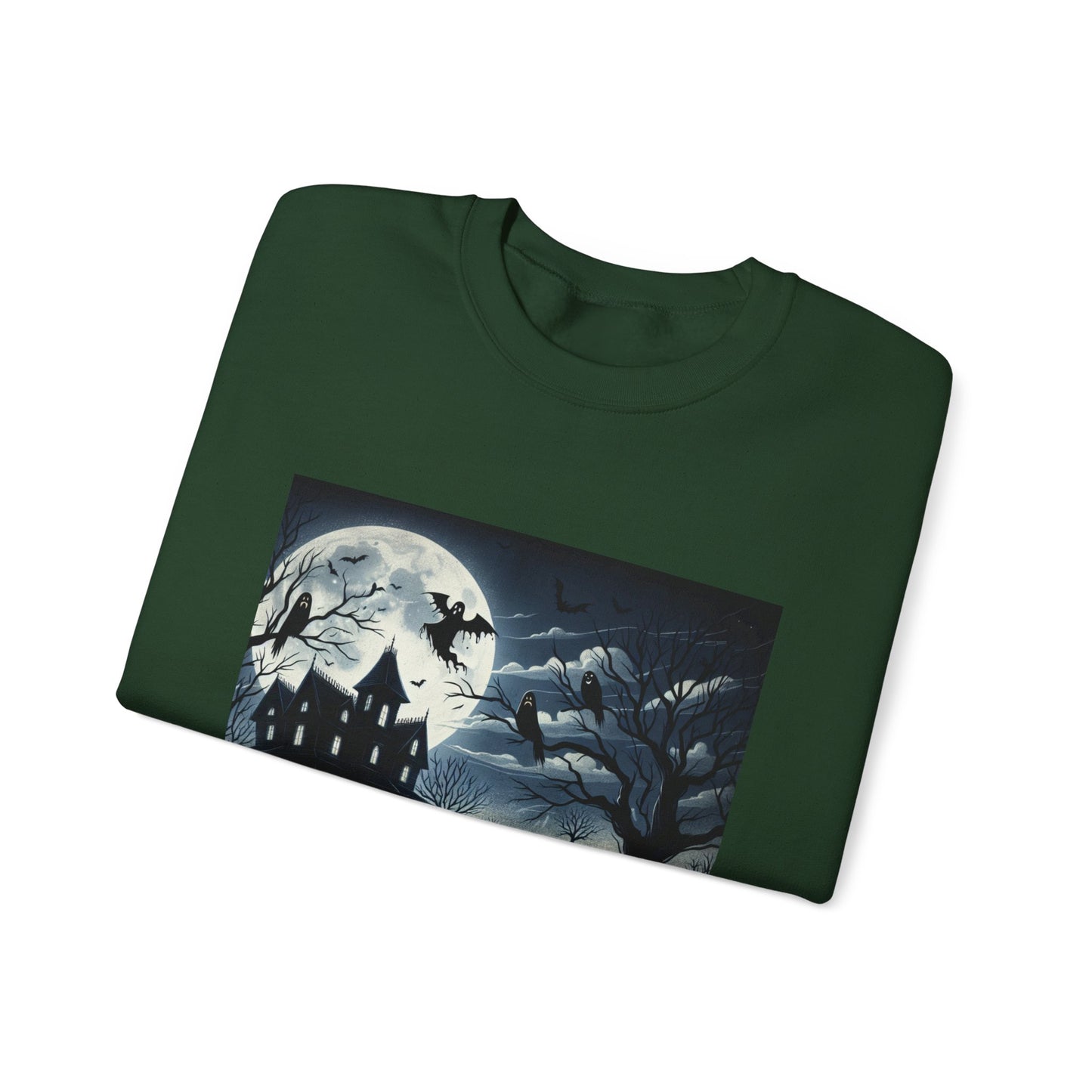 Spooky Night Unisex Crewneck Sweatshirt