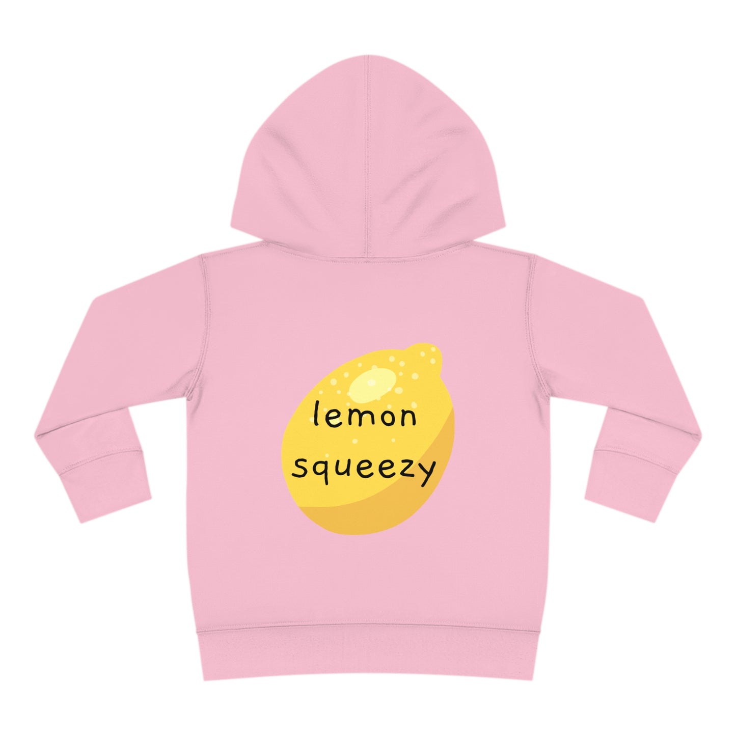 Easy Peasy Lemon Squeezy Toddler Pullover Fleece Hoodie