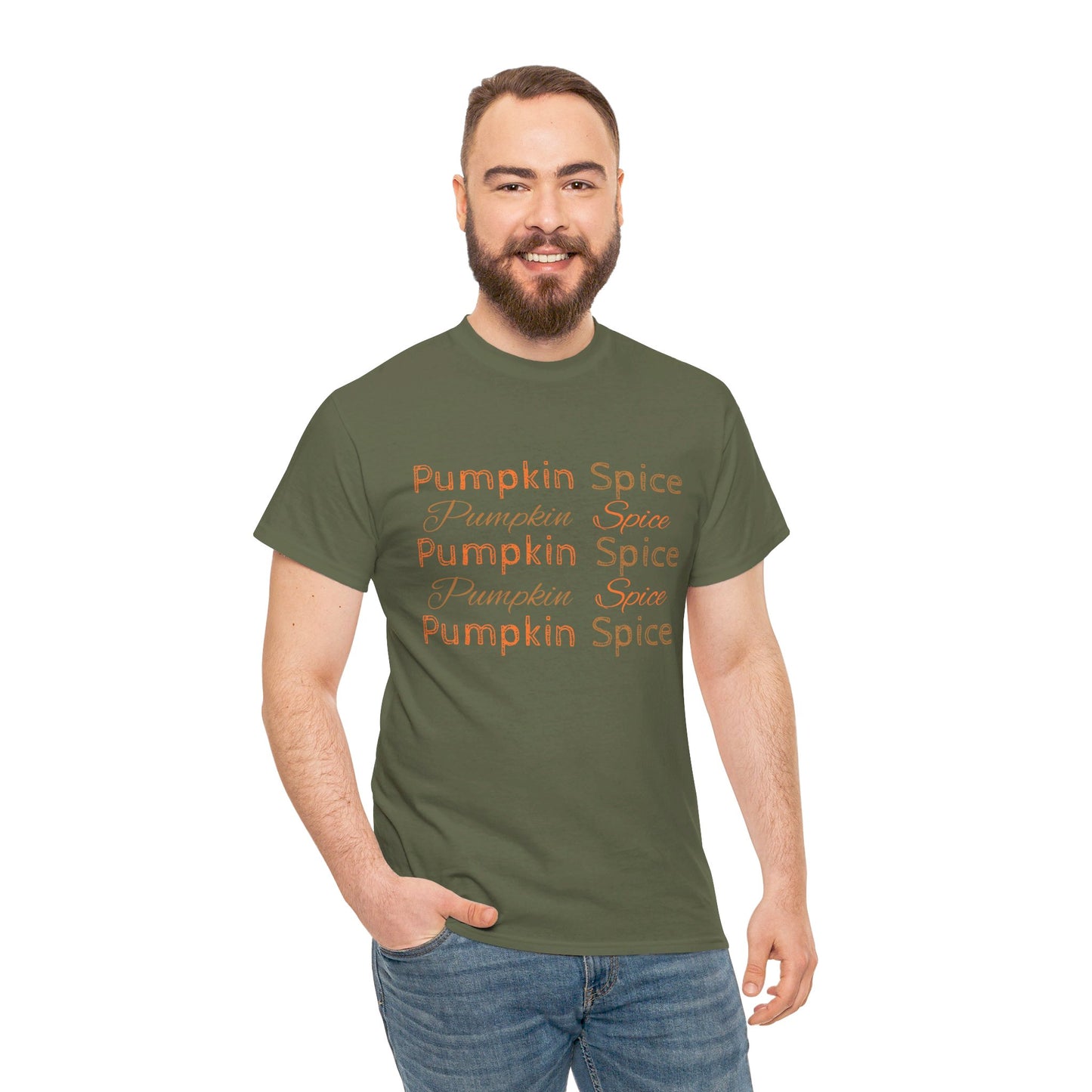 Pumpkin Spice Unisex Heavy Cotton Tee