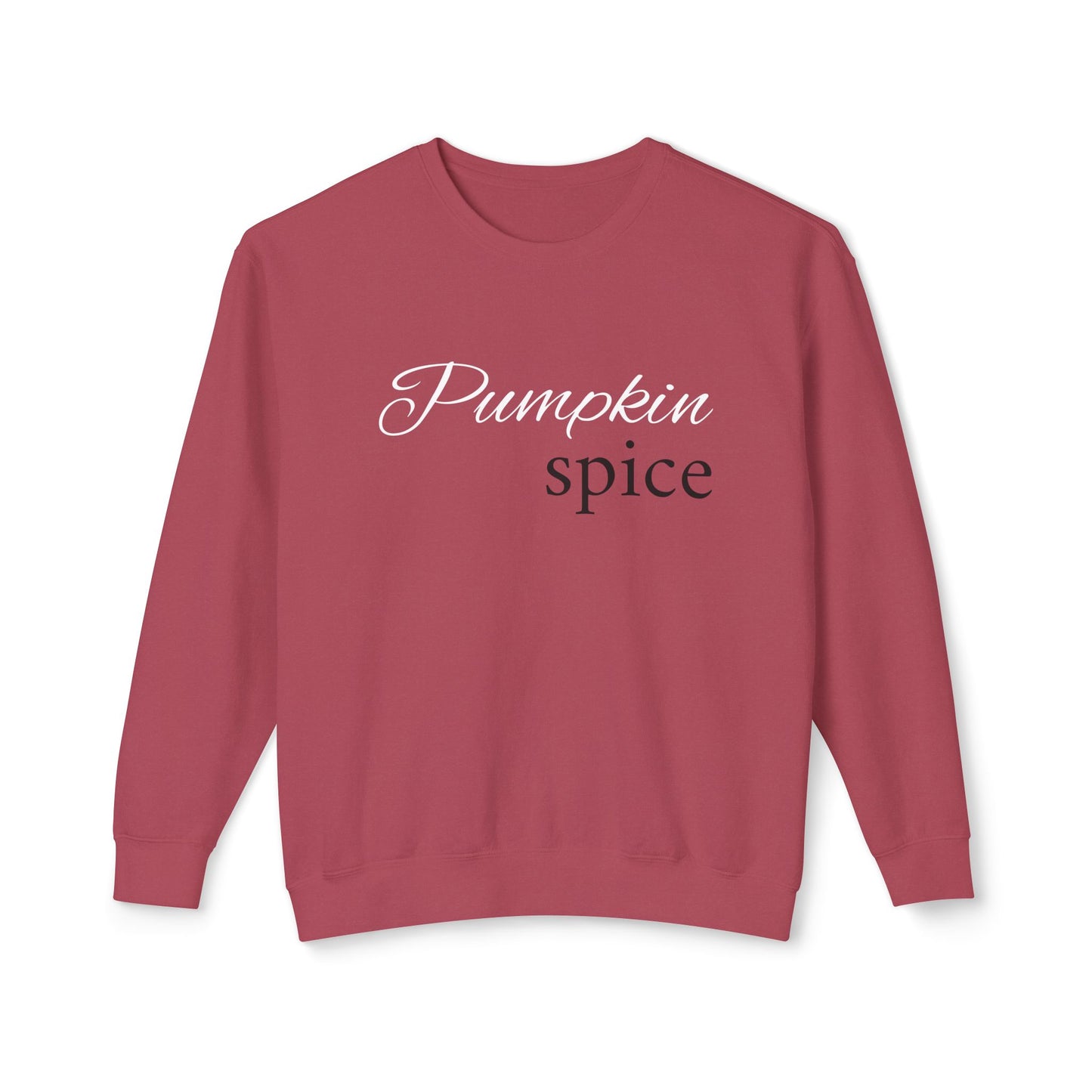 Pumpkin Spice Unisex Lightweight Crewneck Sweatshirt