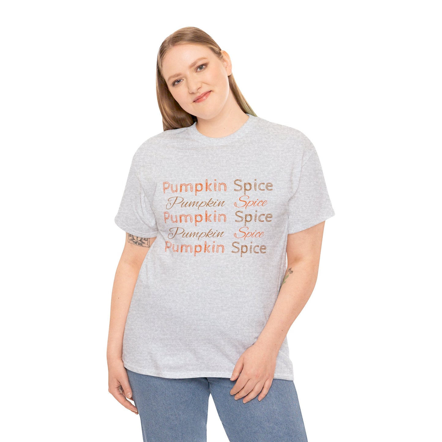 Pumpkin Spice Unisex Heavy Cotton Tee