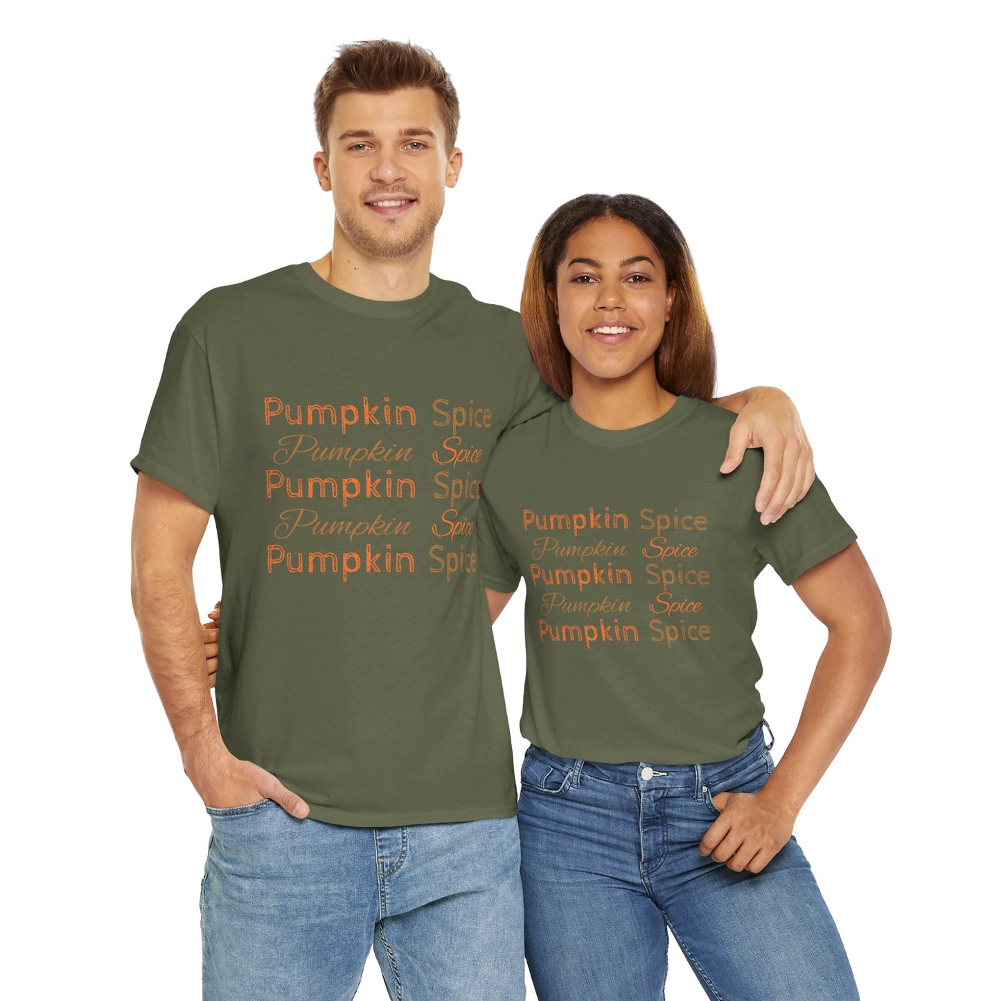 Pumpkin Spice Unisex Heavy Cotton Tee