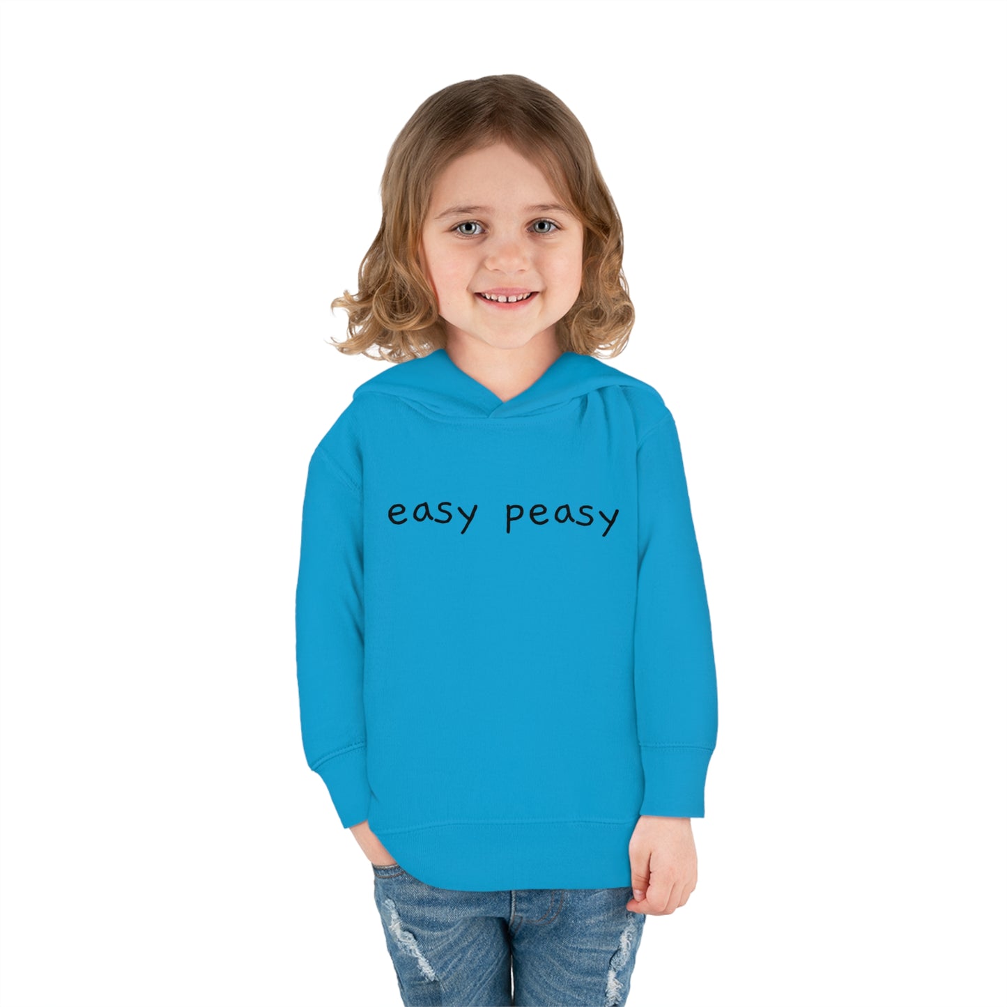 Easy Peasy Lemon Squeezy Toddler Pullover Fleece Hoodie