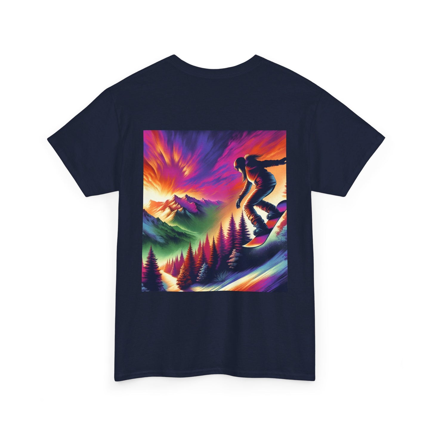 Snowboarder Unisex Heavy Cotton Tee