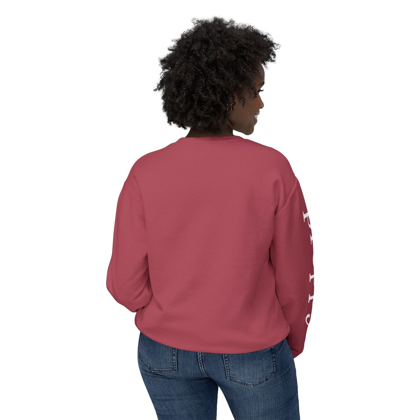 Preppy Unisex Lightweight Crewneck Sweatshirt