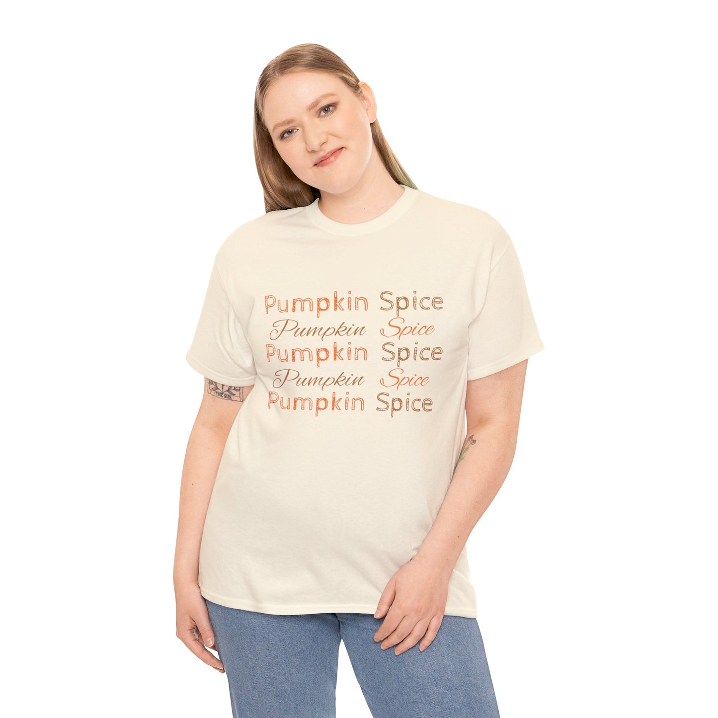 Pumpkin Spice Unisex Heavy Cotton Tee